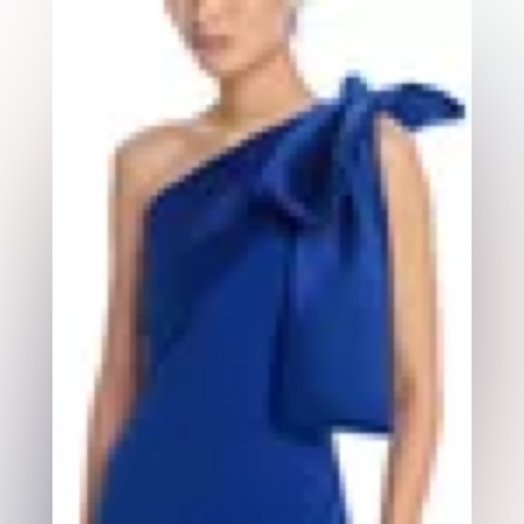 AQUA
Long Satin Bow Maxi Dress - Picture 3 of 13